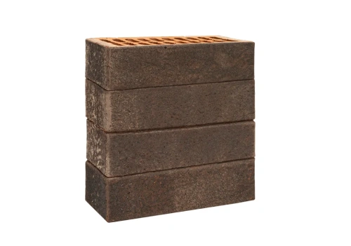 Лицевой кирпич Туман, коричневый 1НФ M150-200