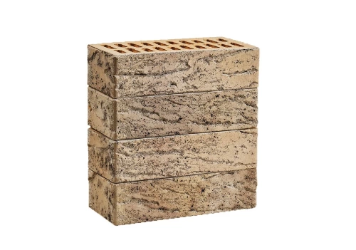 Лицевой кирпич Айвори, бежевый 0,7НФ M150-200