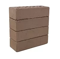 Клинкер фасадный коричневый "Кёльн Ф" 0,71NF винтаж