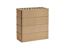 Лицевой кирпич Капучино, бежевый 1,4НФ M150-200